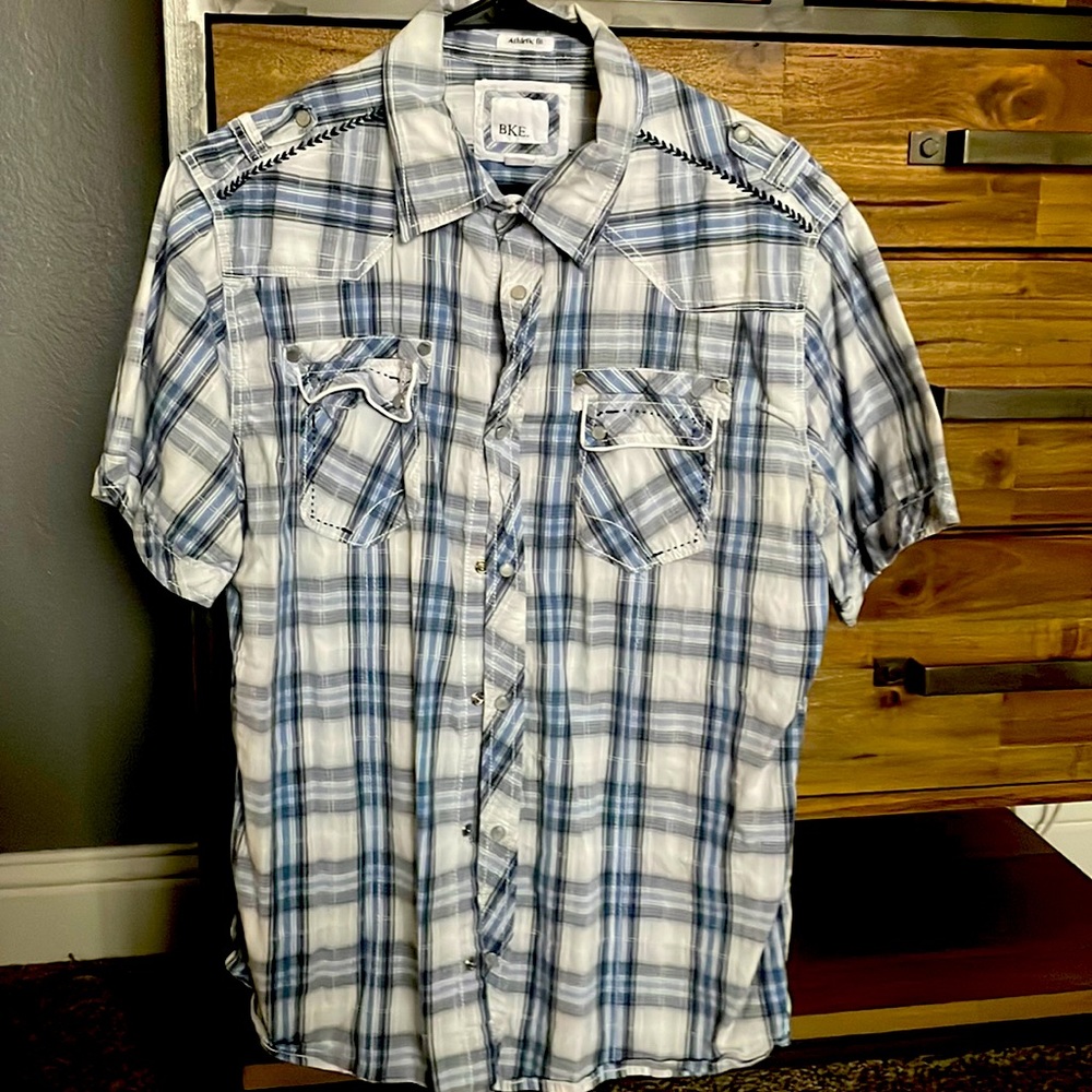 BKE SHORT SLEEVE BUTTON DOWN